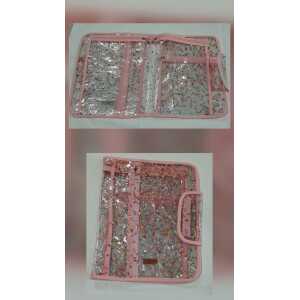 ORGANIZADOR A4 NAYLON CRISTAL SANDWICH CON ABROJO