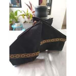 Chau Latas, Set Matero, cuerina con guarda pampa