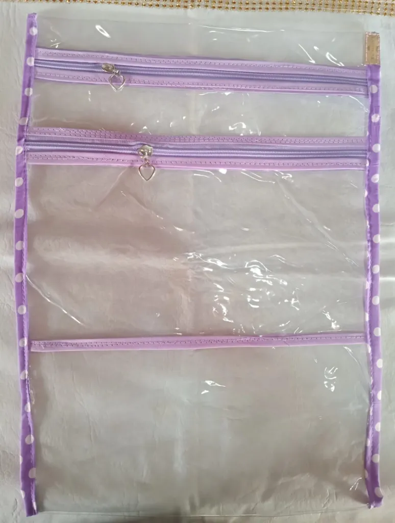 Sobre A4 Naylon Cristal con bolsillo