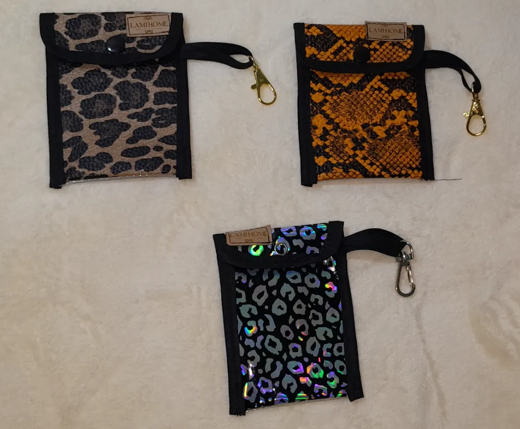 Llavero Porta Sube Animal Print